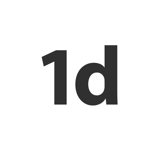 Register domain in the zone .1d