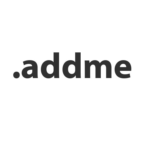 Register domain in the zone .addme