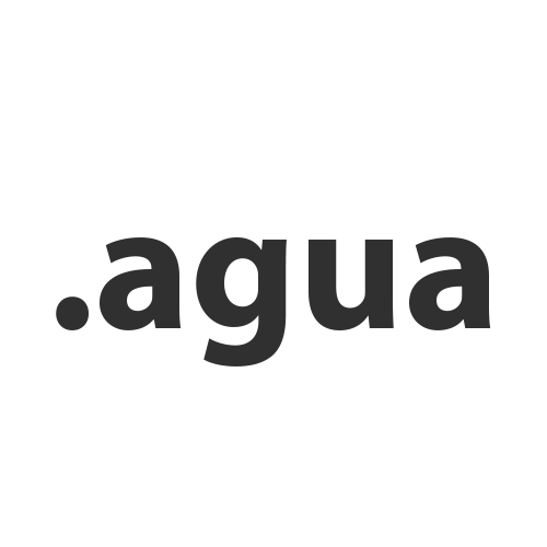 Register domain in the zone .agua