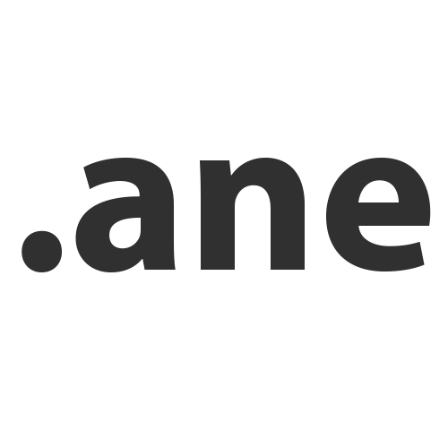 Register domain in the zone .ane