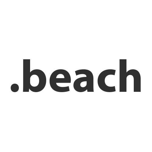 Register domain in the zone .beach
