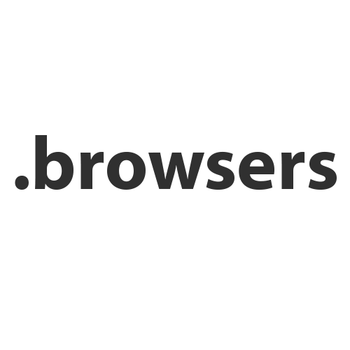 Register domain in the zone .browsers