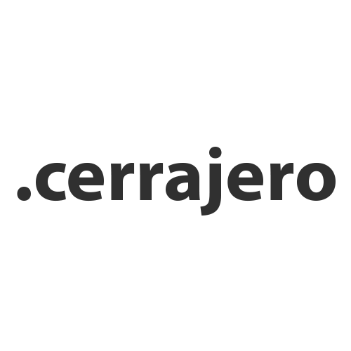 Register domain in the zone .cerrajero
