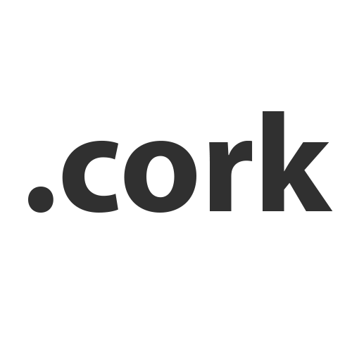 Register domain in the zone .cork