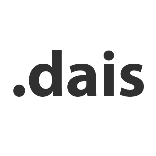 Register domain in the zone .dais