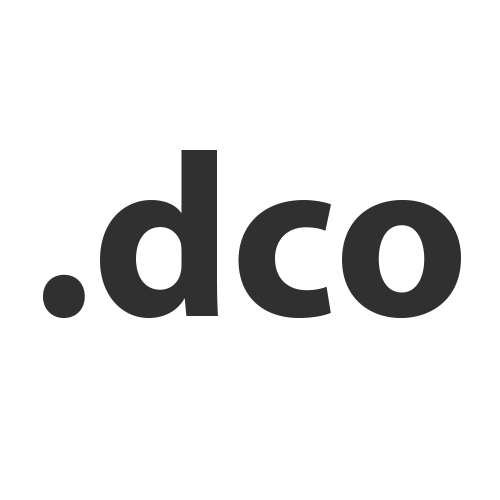 Register domain in the zone .dco