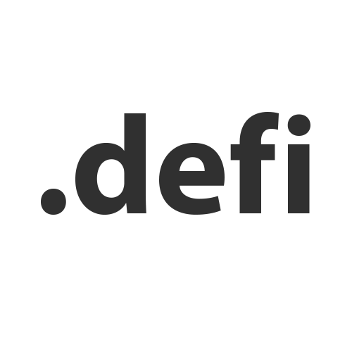 Register domain in the zone .defi