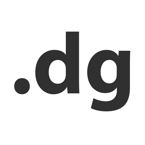 Register domain in the zone .dg
