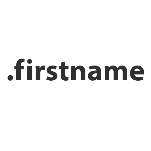 Register domain in the zone .firstname