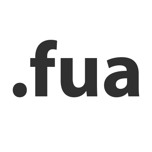 Register domain in the zone .fua