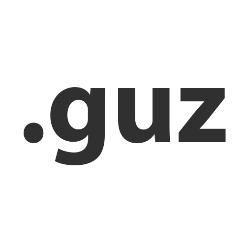 Register domain in the zone .guz