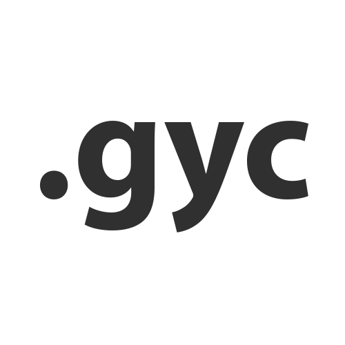 Register domain in the zone .gyc