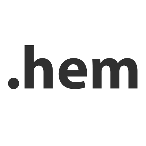 Register domain in the zone .hem