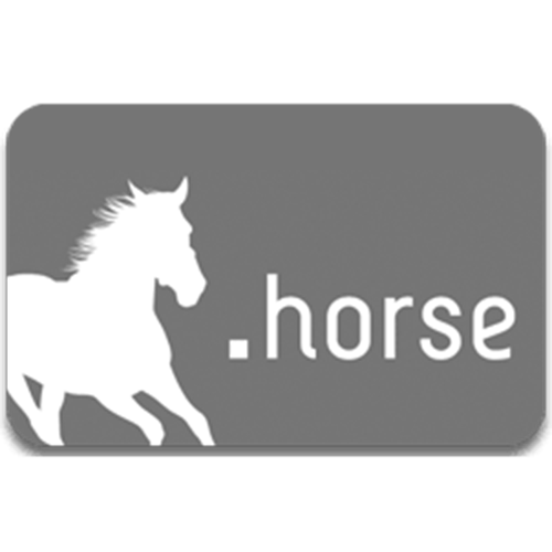 Register domain in the zone .horse
