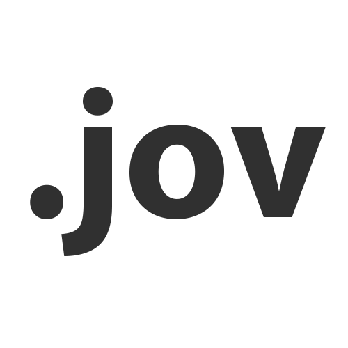 Register domain in the zone .jov