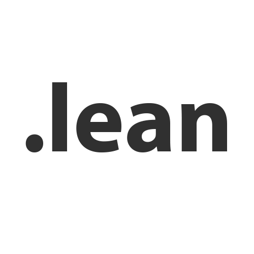 Register domain in the zone .lean