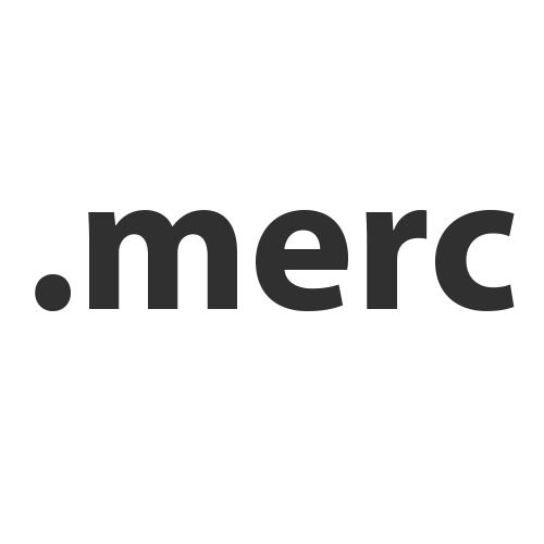 Register domain in the zone .merc