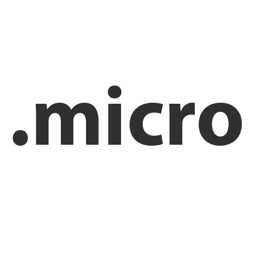 Register domain in the zone .micro