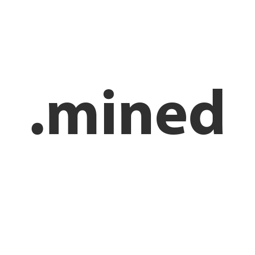 Register domain in the zone .mined