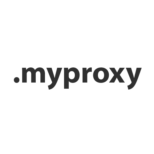 Register domain in the zone .myproxy