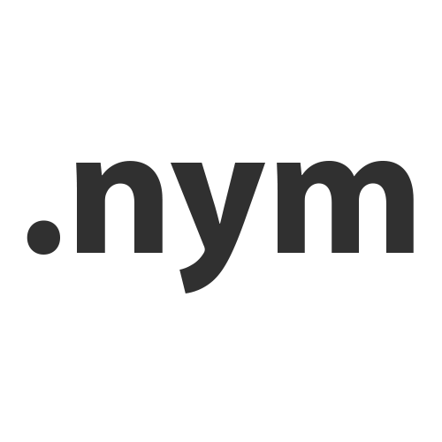 Register domain in the zone .nym