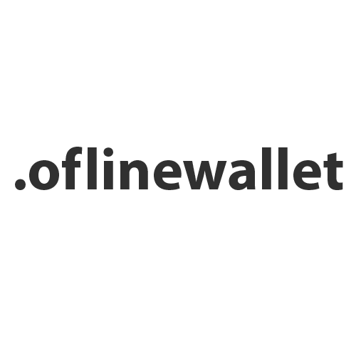 Register domain in the zone .oflinewallet