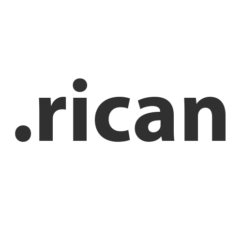 Register domain in the zone .rican
