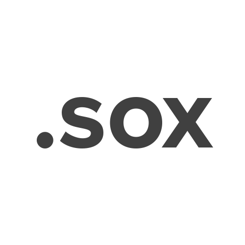 Register domain in the zone .sox