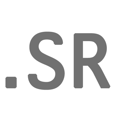 Register domain in the zone .sr