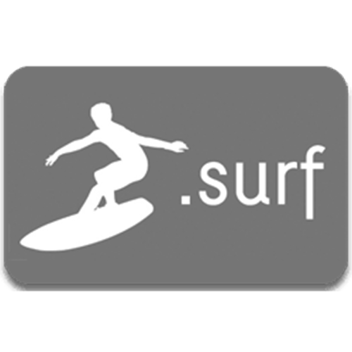 Register domain in the zone .surf