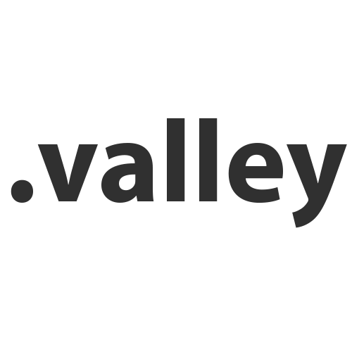 Register domain in the zone .valley