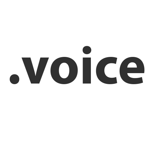 Register domain in the zone .voice