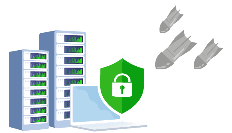 VDS/VPS servers with DDoS protection