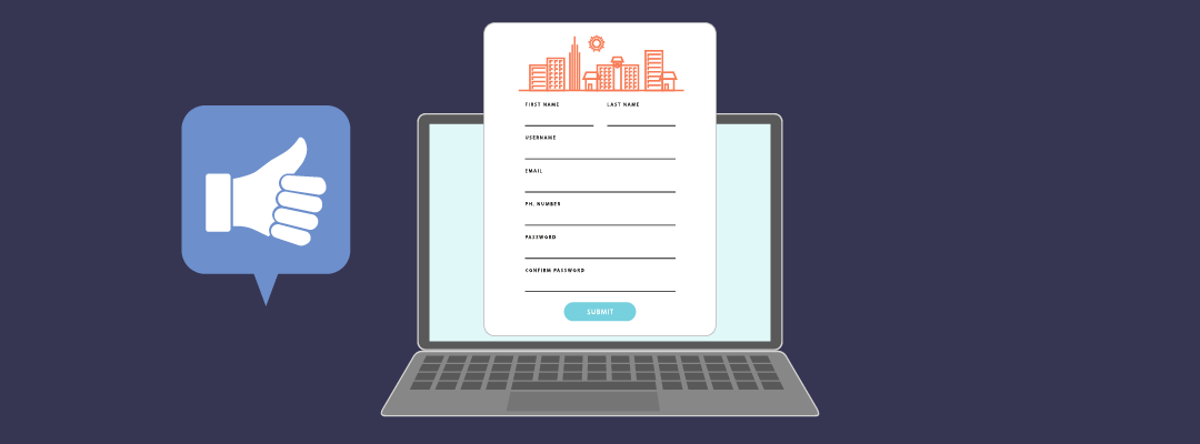 Create a web form that you want to fill out