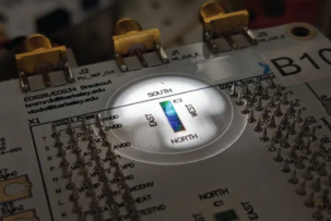 First electron-photon quantum chip on a crystal