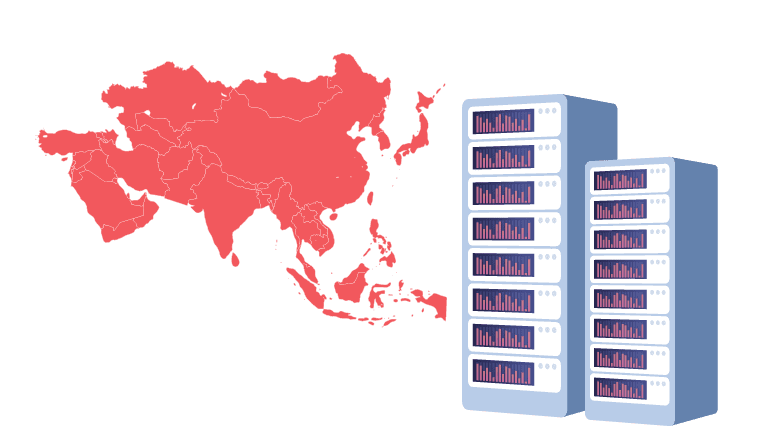 VPS hosting in Asia