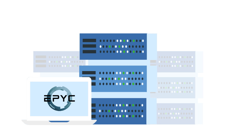 Dedicated server with CPU AMD EPYC 7351