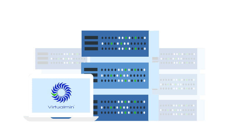 VPS with control panel VirtualMin