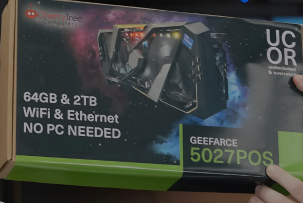 GeeFarce RTX 5027 has a built-in PC and can be added to a large PC