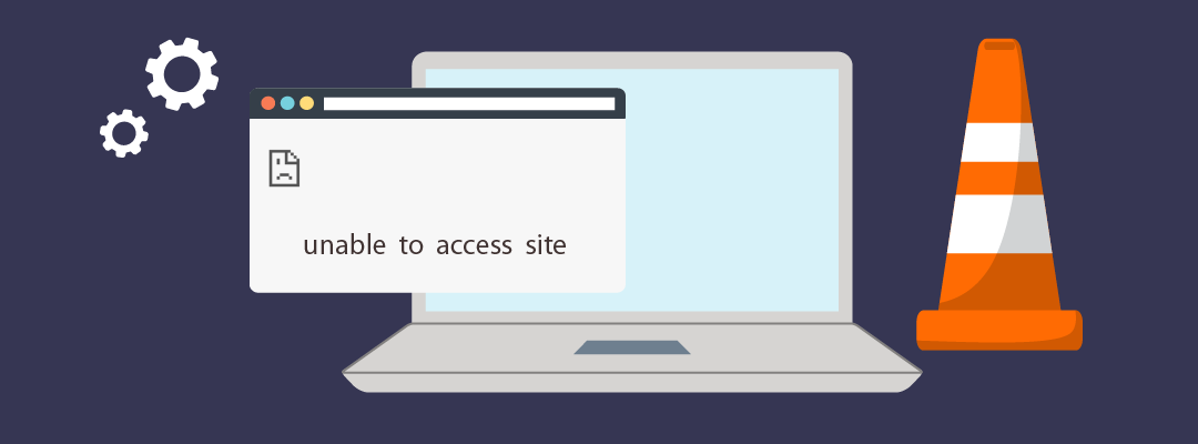 What to do if the site is inaccessible