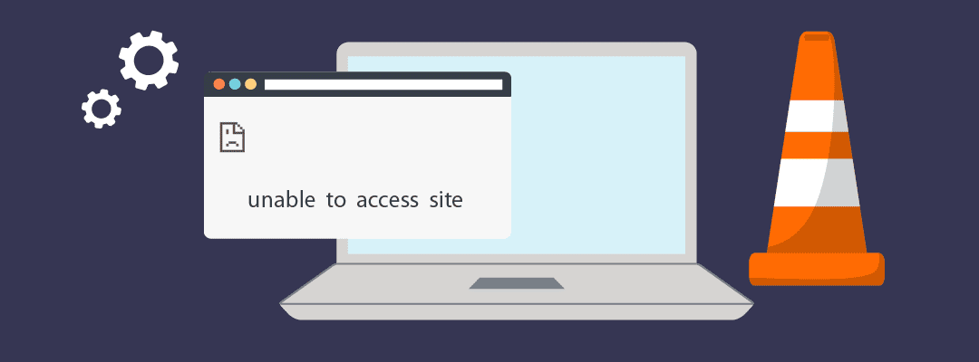 What to do if the site is inaccessible