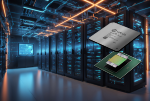 First Rhea 1 server processor sample for the JUPITER supercomputer
